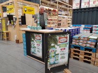 Ochutnávka 100% kokosové vody Grace v Makro Stodůlkách