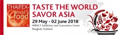 Mezinárodní veletrh Thaifex 2018 World food Asia